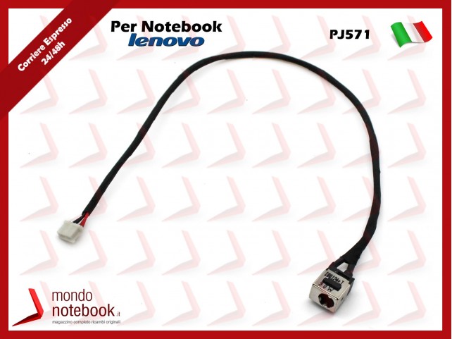 Connettore di Alimentazione DC Power Jack LENOVO PJ571 IdeaPad Z580 Z585 Z580D